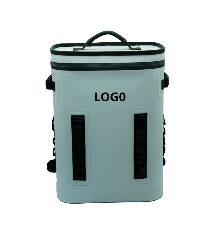 F-012 TPU Taşınabilir Su Geçirmez Fermuar Özel Logolu Yumuşak Soğutucu Sırt Çantası