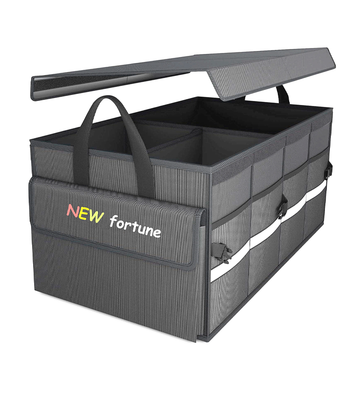 H-04 SUV Kamyon ve Sedan için Katlanır Kapaklı Bagaj Saklama Çantası